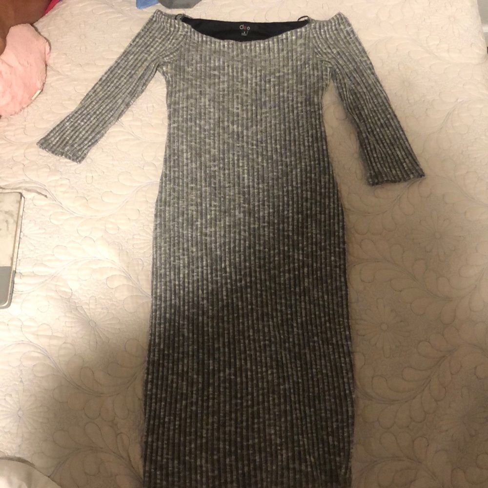 Tight Gray Dress